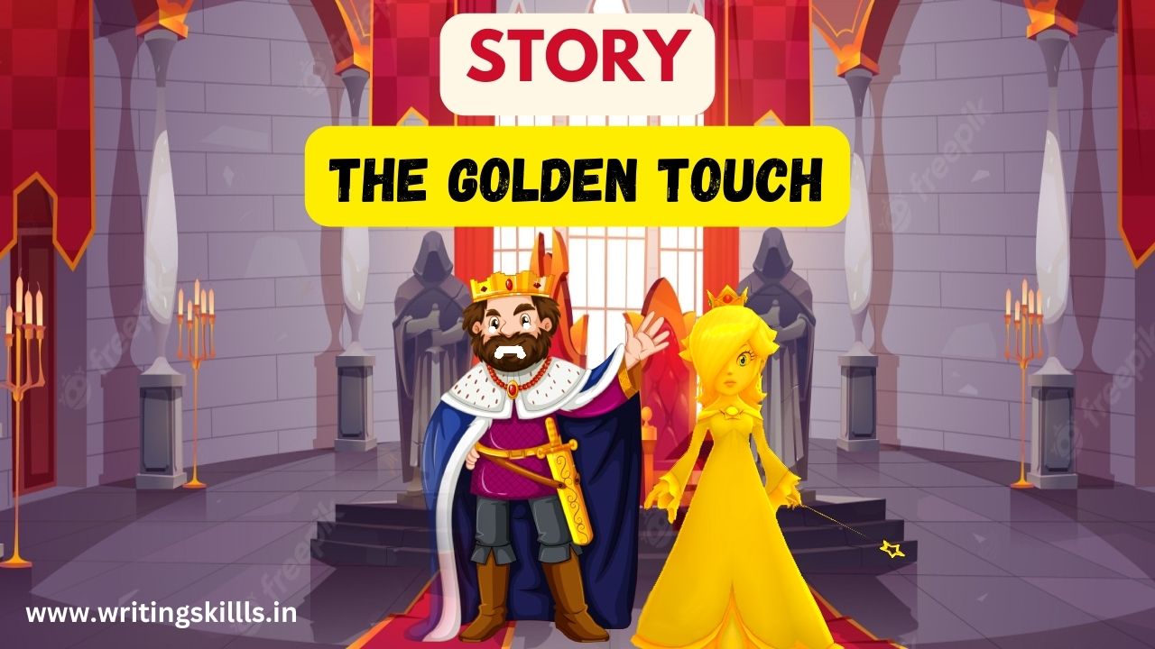 Moral story the golden touch for kids